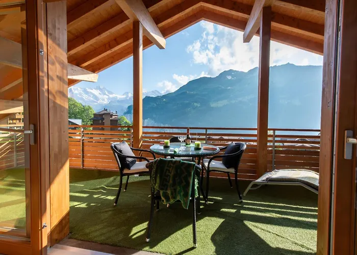 Apartamento Am Acher Penthouse Wengen