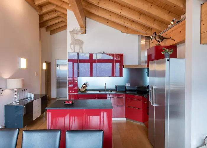Am Acher Penthouse Apartmán Wengen